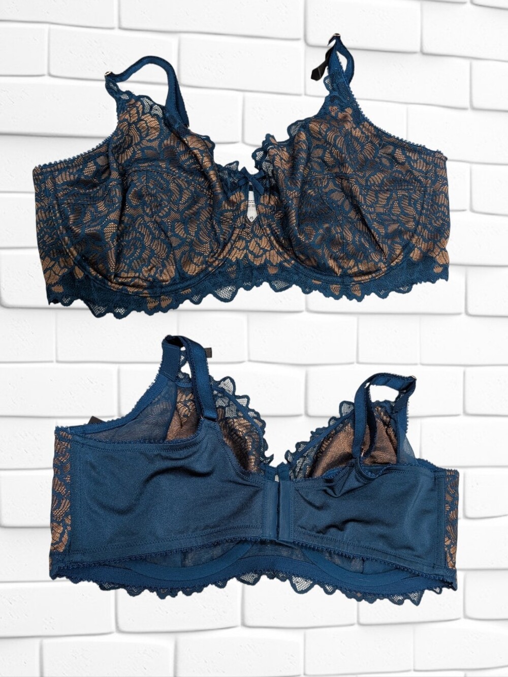 Deesse NEW Size 40DD Lace Unlined Underwire Bra - Picture 2 of 3